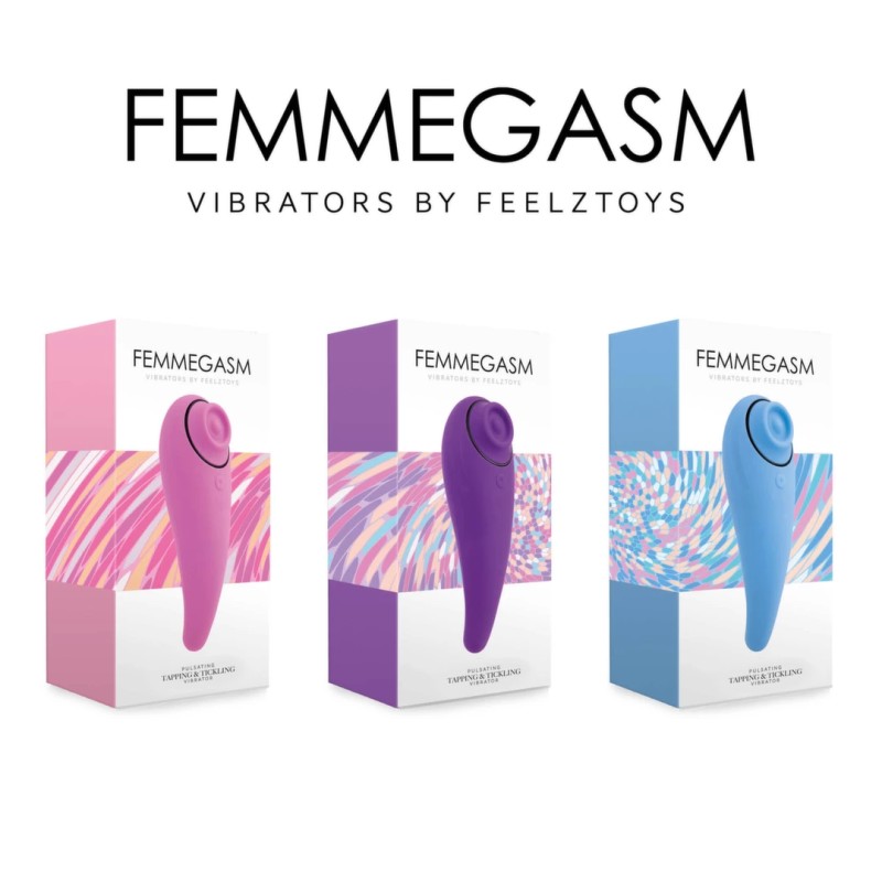 FeelzToys - Stymulator Łechtaczki Dla Niesamowitych Orgazmów Fioletowy